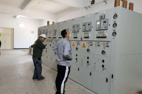 哈爾濱地鐵2號線哈北66KV變電站順利安全送電！！
